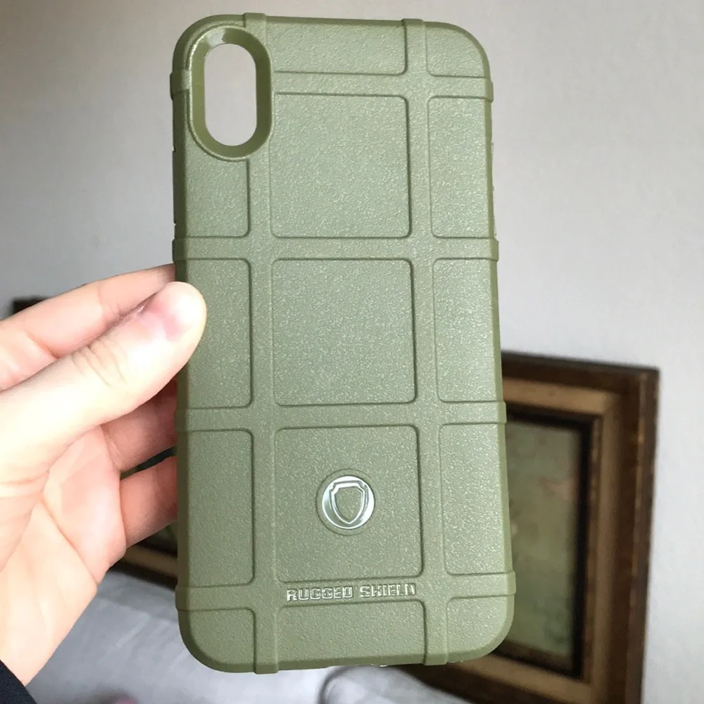 for iPhone X XS XR XS MAX RUGGED SHIELD phone case